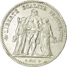 Coin, France, Hercule, 5 Francs, 1875, Paris, EF(40-45), Silver, KM:820.1