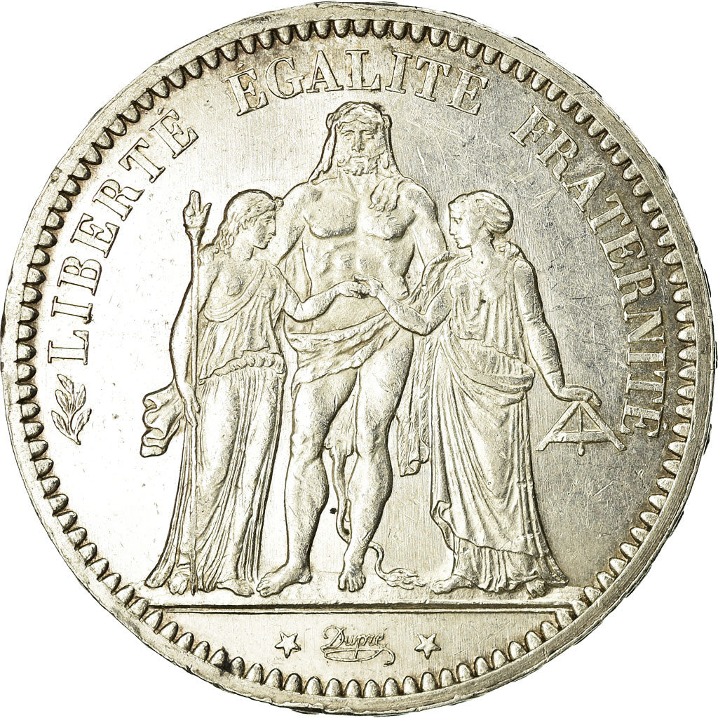 Coin, France, Hercule, 5 Francs, 1873, Paris, EF(40-45), Silver, KM:820.1