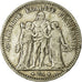 Moneta, Francia, Hercule, 5 Francs, 1874, Bordeaux, MB, Argento, KM:820.2