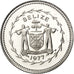 BELIZE, 10 Cents, 1977, Franklin Mint, KM #48, MS(65-70), Copper-Nickel, 16.95,.