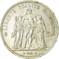 Coin, France, Hercule, 5 Francs, 1876, Paris, VF(30-35), Silver, KM:820.1
