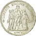 Coin, France, Hercule, 5 Francs, 1876, Paris, VF(30-35), Silver, KM:820.1