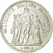 Coin, France, Hercule, 5 Francs, 1876, Paris, EF(40-45), Silver, KM:820.1