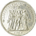 Münze, Frankreich, Hercule, 5 Francs, 1876, Paris, SS, Silber, KM:820.1
