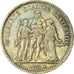 Moneta, Francia, Hercule, 5 Francs, 1874, Paris, MB, Argento, KM:820.1
