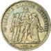 Moneta, Francja, Hercule, 5 Francs, 1874, Paris, VF(20-25), Srebro, KM:820.1