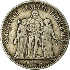 Münze, Frankreich, Hercule, 5 Francs, 1874, Paris, S, Silber, KM:820.1