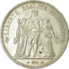 Coin, France, Hercule, 5 Francs, 1874, Paris, VF(30-35), Silver, KM:820.1
