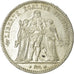 Coin, France, Hercule, 5 Francs, 1874, Paris, VF(30-35), Silver, KM:820.1