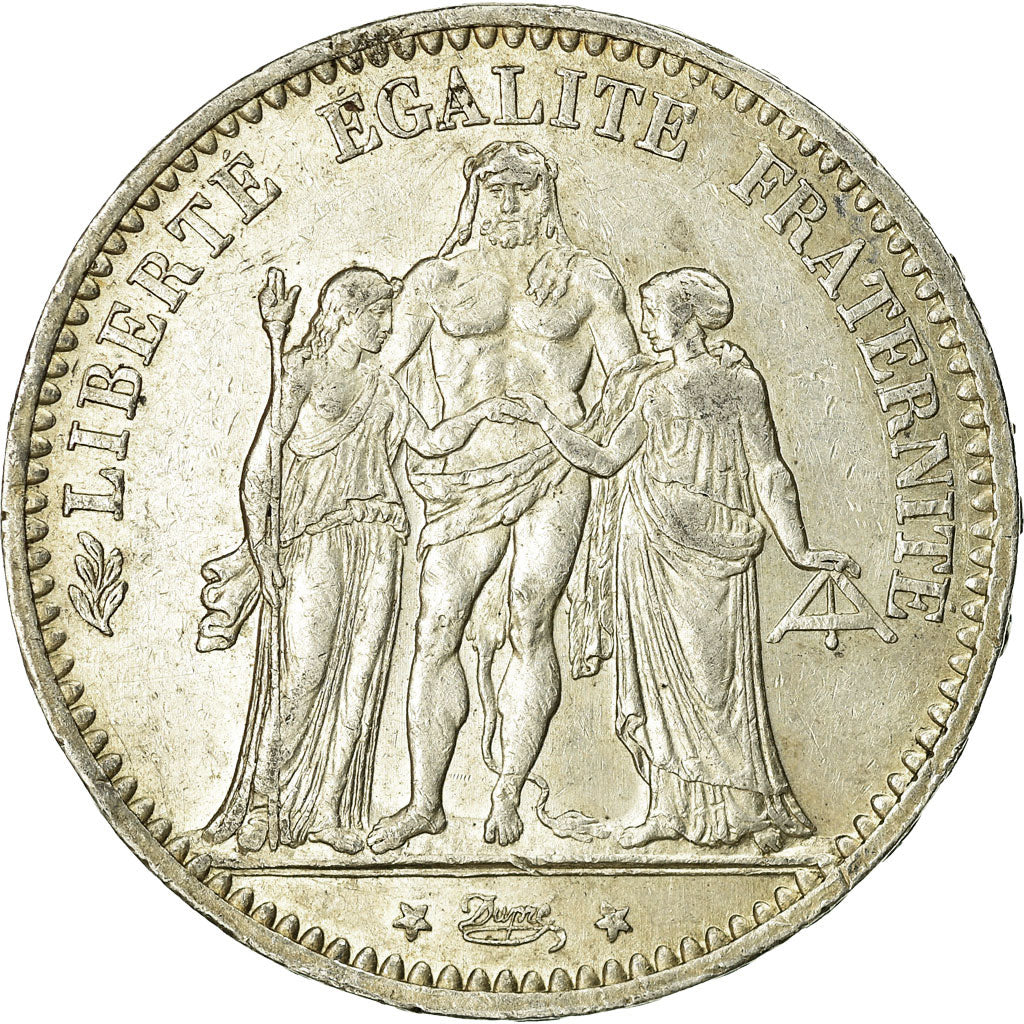 Coin, France, Hercule, 5 Francs, 1874, Paris, EF(40-45), Silver, KM:820.1