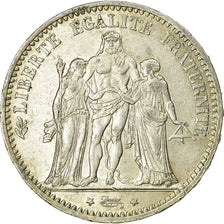 Coin, France, Hercule, 5 Francs, 1874, Paris, EF(40-45), Silver, KM:820.1