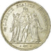 Coin, France, Hercule, 5 Francs, 1874, Paris, EF(40-45), Silver, KM:820.1