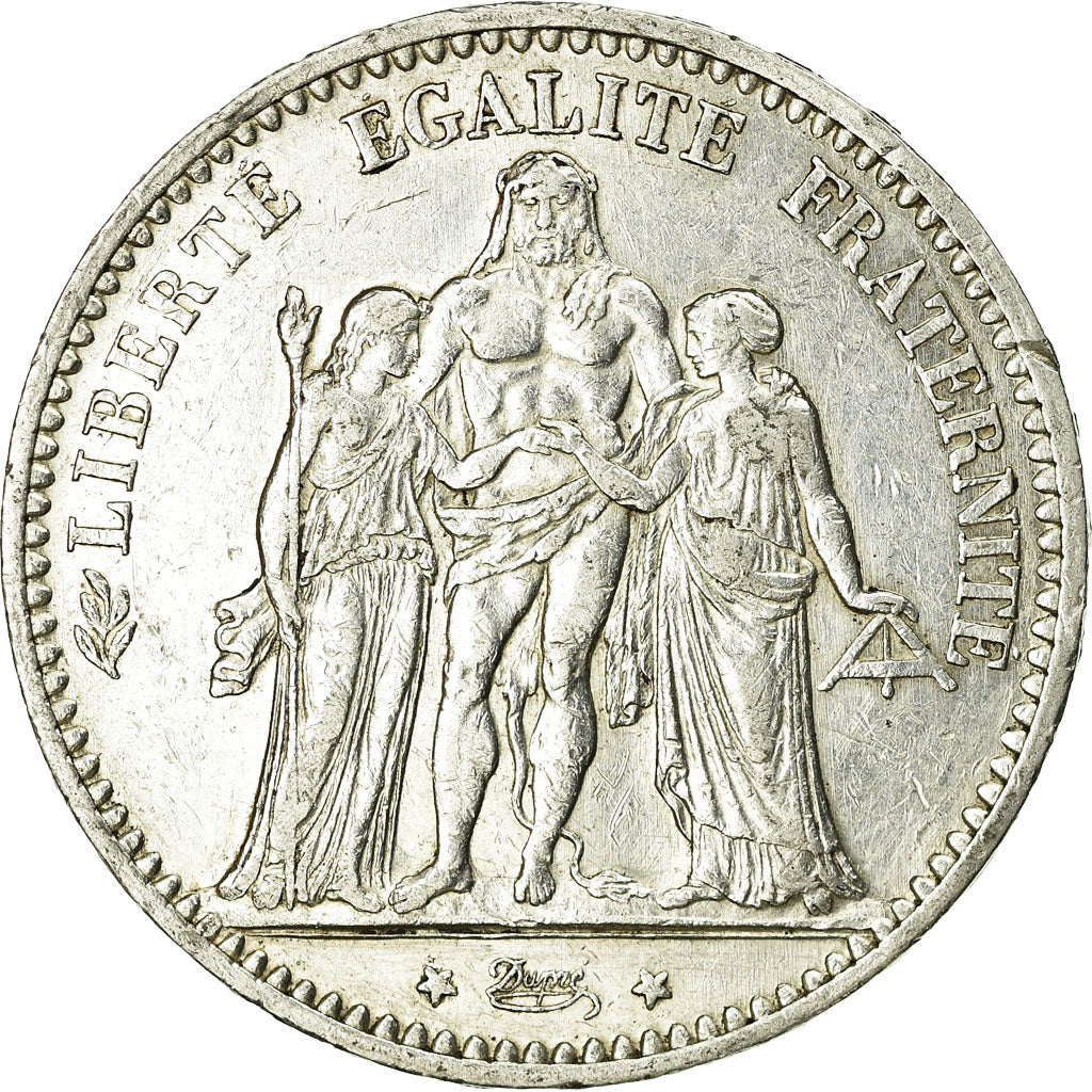 Monnaie, France, Hercule, 5 Francs, 1874, Paris, TTB, Argent, Gadoury:745a