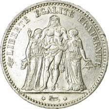 Monnaie, France, Hercule, 5 Francs, 1874, Paris, TTB, Argent, Gadoury:745a