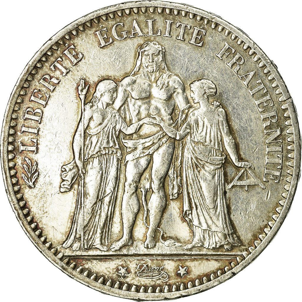 Monnaie, France, Hercule, 5 Francs, 1874, Paris, TTB, Argent, Gadoury:745a