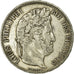 Moneta, Francia, Louis-Philippe, 5 Francs, 1833, Paris, MB, Argento, KM:749.1