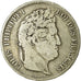 Moneta, Francia, Louis-Philippe, 5 Francs, 1833, Lille, MB, Argento, KM:749.13