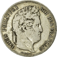 Münze, Frankreich, Louis-Philippe, 5 Francs, 1833, Bordeaux, S, Silber