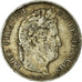 Moneda, Francia, Louis-Philippe, 5 Francs, 1833, Lyon, BC+, Plata, KM:749.4