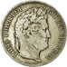 Coin, France, Louis-Philippe, 5 Francs, 1833, Rouen, VF(20-25), Silver