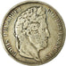 Moneta, Francia, Louis-Philippe, 5 Francs, 1833, Strasbourg, MB, Argento