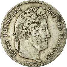 Monnaie, France, Louis-Philippe, 5 Francs, 1836, Strasbourg, TB, Argent