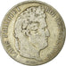 Coin, France, Louis-Philippe, 5 Francs, 1836, Rouen, VF(20-25), Silver