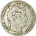 Coin, France, Louis-Philippe, 5 Francs, 1836, Rouen, VF(20-25), Silver