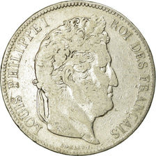 Monnaie, France, Louis-Philippe, 5 Francs, 1836, Paris, TB, Argent, Gadoury:678