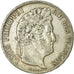 Moneta, Francia, Louis-Philippe, 5 Francs, 1836, Paris, MB, Argento, KM:749.1