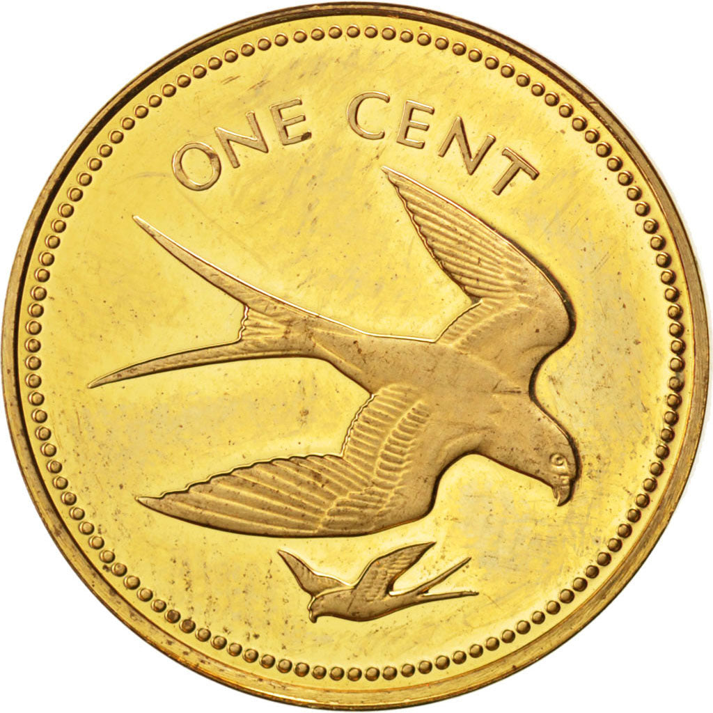 Belize, 1 Cent, 1974, KM #38, MS(65-70), Bronze, 2.65
