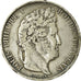 Moneta, Francia, Louis-Philippe, 5 Francs, 1844, Lille, MB, Argento, KM:749.13