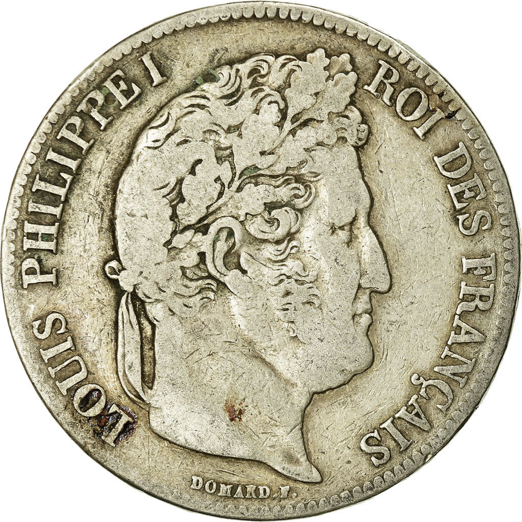 Münze, Frankreich, Louis-Philippe, 5 Francs, 1840, Paris, S, Silber, KM:749.1