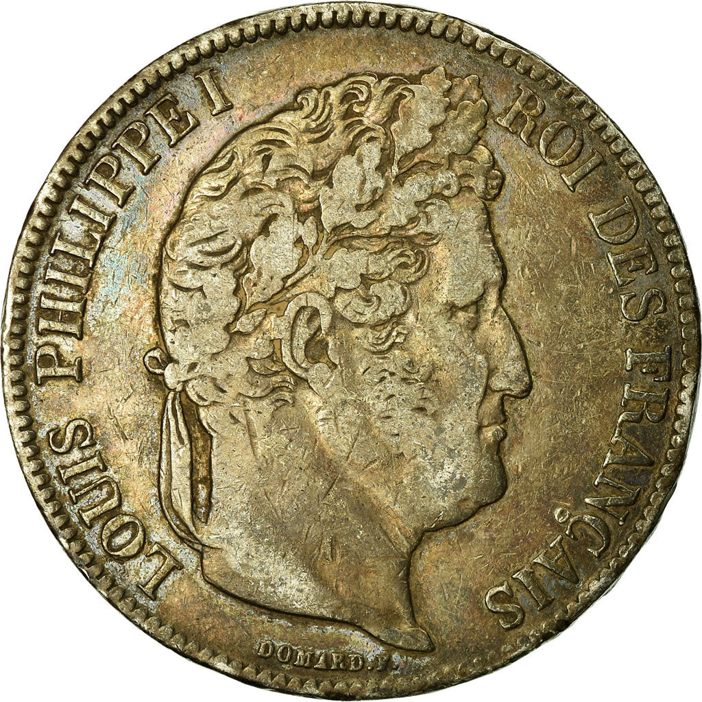 Münze, Frankreich, Louis-Philippe, 5 Francs, 1840, Paris, S, Silber, KM:749.1