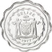 BELIZE, Cent, 1977, Franklin Mint, KM #46b, MS(65-70), Aluminum, 0.81