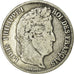 Coin, France, Louis-Philippe, 5 Francs, 1834, Rouen, VF(20-25), Silver