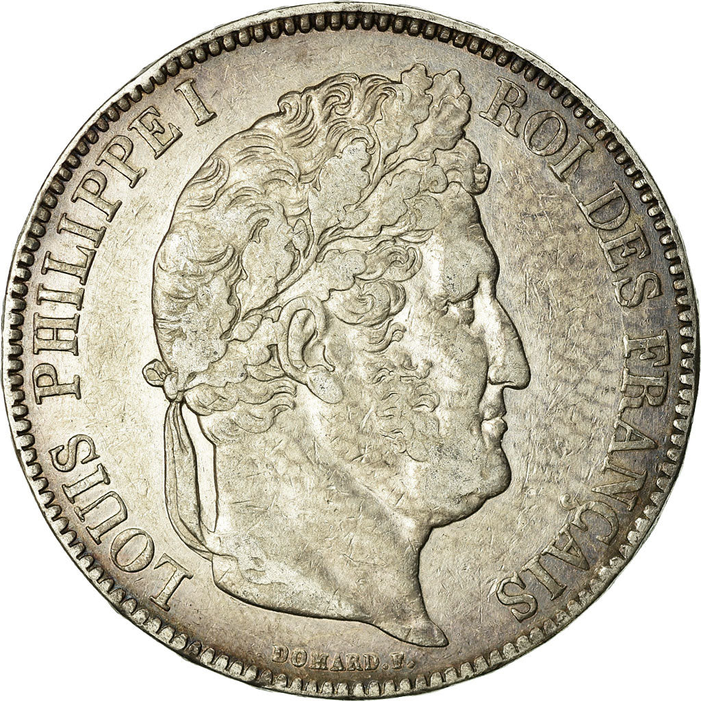 Monnaie, France, Louis-Philippe, 5 Francs, 1834, Paris, TB, Argent, Gadoury:678