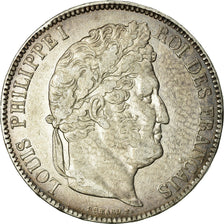 Monnaie, France, Louis-Philippe, 5 Francs, 1834, Paris, TB, Argent, Gadoury:678