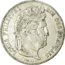 Monnaie, France, Louis-Philippe, 5 Francs, 1834, Paris, TB, Argent, Gadoury:678