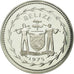 Münze, Belize, 25 Cents, 1975, STGL, Silber, KM:49a