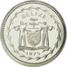 Coin, Belize, 25 Cents, 1975, MS(65-70), Silver, KM:49a