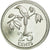 Coin, Belize, 25 Cents, 1975, MS(65-70), Silver, KM:49a