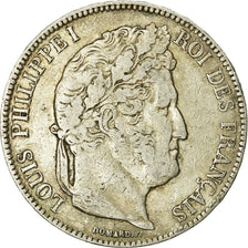 Monnaie, France, Louis-Philippe, 5 Francs, 1841, Paris, TB, Argent, Gadoury:678