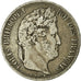 Moneta, Francia, Louis-Philippe, 5 Francs, 1841, Strasbourg, MB, Argento