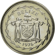 Coin, Belize, 25 Cents, 1976, MS(65-70), Copper-nickel, KM:49