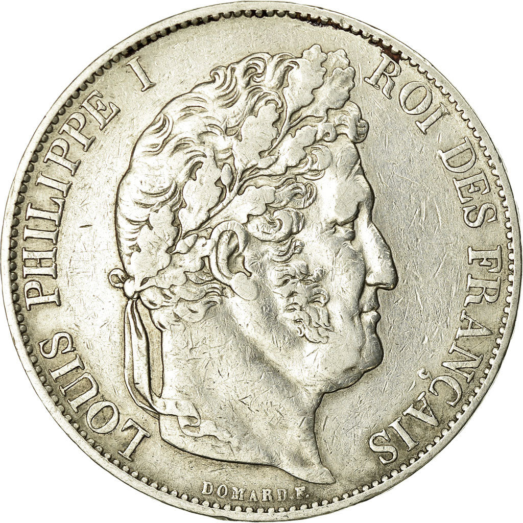 Monnaie, France, Louis-Philippe, 5 Francs, 1848, Paris, TB+, Argent