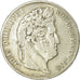Monnaie, France, Louis-Philippe, 5 Francs, 1838, Strasbourg, TB, Argent