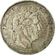 Monnaie, France, Louis-Philippe, 5 Francs, 1838, Bordeaux, TB, Argent