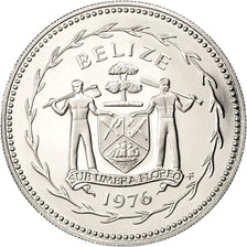 Coin, Belize, 50 Cents, 1976, MS(65-70), Copper-nickel, KM:50