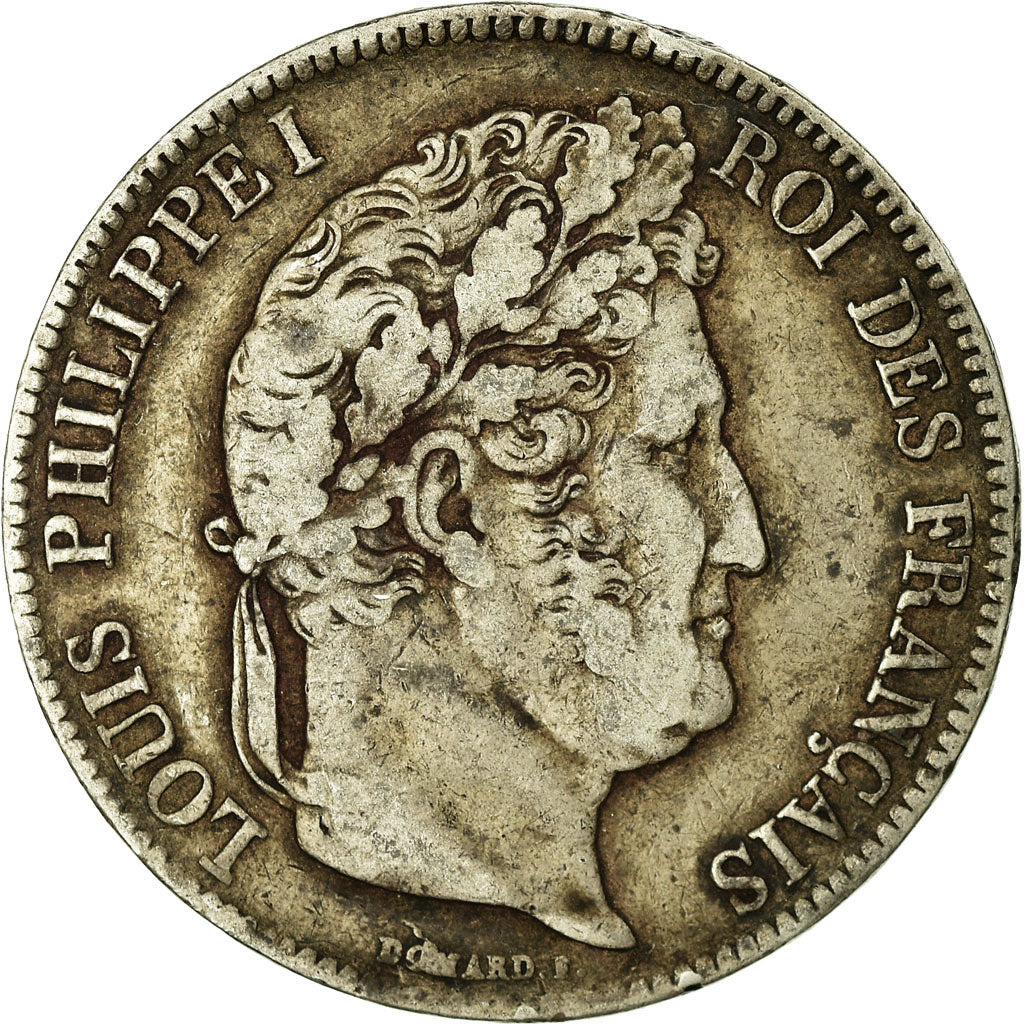 Münze, Frankreich, Louis-Philippe, 5 Francs, 1835, Lille, S, Silber, KM:749.13